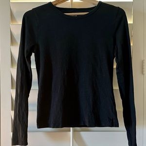 🍍J Crew black long sleeve shirt🍍
